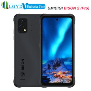 UMIDIGI BISON 2 (Pro) Global Rugged Phone 6GB+128GB / 8GB+256GB Android 12 MTK Helio P90 Octa Core 4G LTE NFC AI Triple Cameras