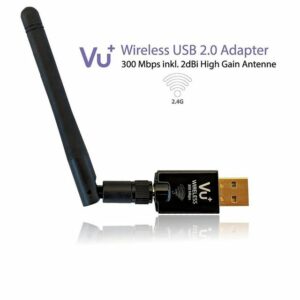 VU+ VU+ Wireless USB 2.0 Adapter 300 Mbps inkl. Antenne Tuner