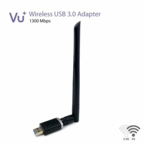 VU+ VU+® Dual Band Wireless USB 3.0 Adapter 1300 Mbps inkl. 6 dBi Antenne Tuner