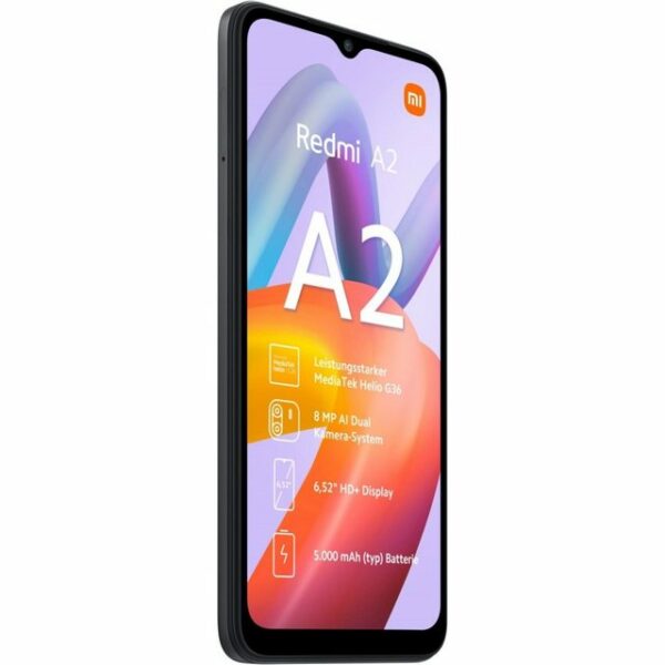 Xiaomi Redmi A2 32 GB / 2 GB - Smartphone - schwarz Smartphone (6,5 Zoll, 32 GB Speicherplatz)