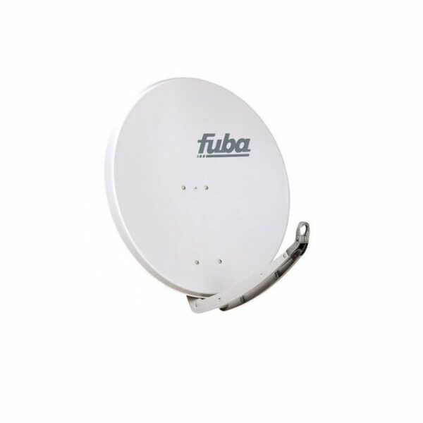 fuba DAA 850 G Satellitenantenne 85cm Aluminium Grau DEK 417 Quad LNB Direktanschluss 4 Teilnehmer 8x F-Stecker SAT-Antenne