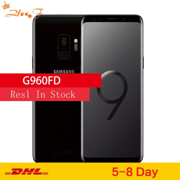 samsung S9 G960FD Dual Sim Original LTE Android Mobile Phone Octa Core 5.8" 12MP 4GB RAM 64GB ROM NFC Exynos 9810