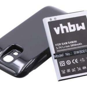 vhbw passend für Samsung Galaxy S4 Mini LTE, SGH-I257, Serrano Mobilfunk Smartphone-Akku 3800 mAh