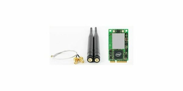 MiniPC.de Wireless LAN Mini-PCI Express (54 Mbit) -- Mit Pigtails/Antenne Netzwerk-Adapter