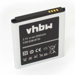 vhbw passend für Samsung Galaxy Express, Express 4G LTE, GT-I8730, Smartphone-Akku 2050 mAh