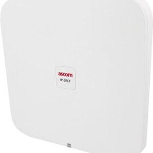 ASCOM DB1-A4 - DECT-Basisstation (DECT GAP/CAP Funkschnittstelle - externe Antenne) - in weiß (DB1-A4A)