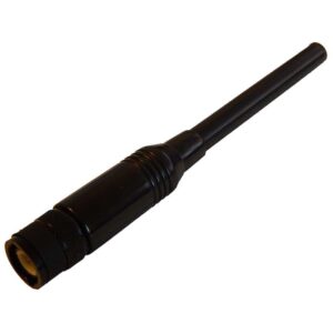 Antenne kompatibel mit Baofeng uv 5R Serie Funkgerät - Ausziehbar, 10,5 cm - 40 cm, bnc Stecker, Schwarz - Vhbw