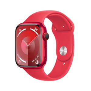 Apple Watch Series 9 LTE 45mm Aluminium Product(RED) Sportarmband ProductRED M/L