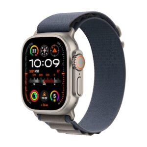 Apple Watch Ultra 2 LTE 49mm Titanium Alpine Loop Blau small MREK3FD/A