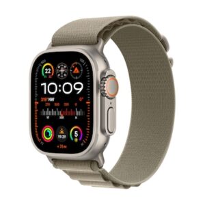 Apple Watch Ultra 2 LTE 49mm Titanium Alpine Loop Olive large MRF03FD/A