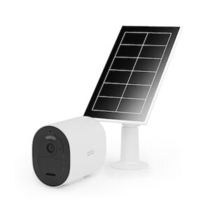 Arlo Go 2 LTE Überwachungskamera außen weiß + Solarpanel