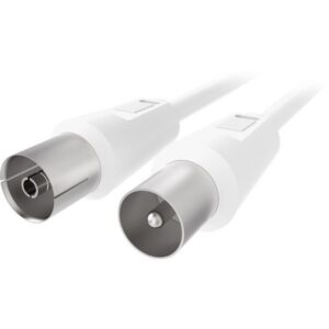 Belkin Belkin Antennen, SAT Anschlusskabel [1x Antennenstecker 75 Ω - 1x Ante SAT-Kabel, (5.00 cm)