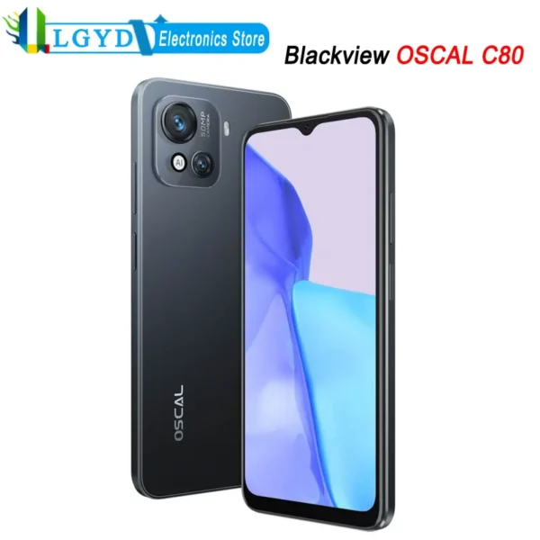 Blackview OSCAL C80 Global Version Smartphone 8GB RAM 128GB ROM 6.5 inch Android 12 Unisoc T606 Octa CoreDual SIM 4G LTE 5180mAh