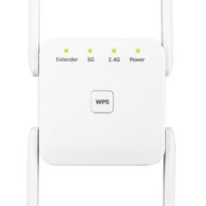 Dekorative 300Mbps WLAN-Repeater Haushalt WLAN Verstärker Repeater 2 Antenne WLAN-Repeater, Erweiterte WLAN-Reichweite,Mehrere Geräte können angeschlossen werden