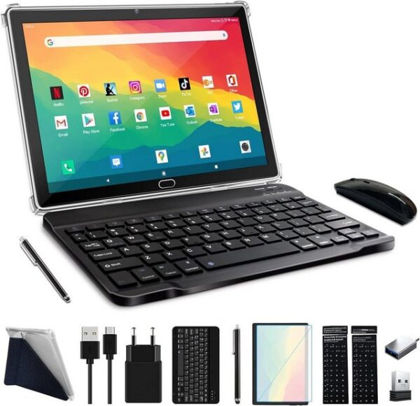 FEONAL Tablet (10,1", Android 11, Tablet tastatur maus stift,android 4g lte mit octa-core wlan)