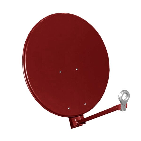 Gibertini Sat Antenne XP Premium 85cm Alu Sat Schüssel Spiegel - ziegelrot