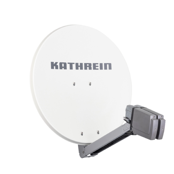 Kathrein CAS 80 Sat-Antenne weiß (we) 2 Teilnehmer