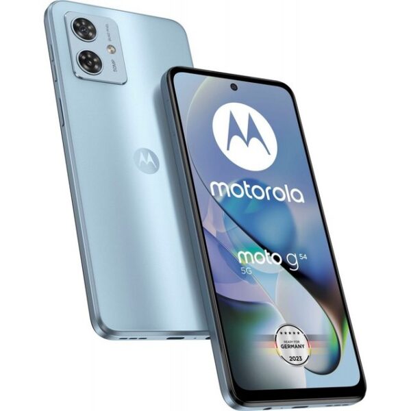 Motorola XT2343-2 Moto G54 5G 256 GB / 8 GB - Smartphone - glacier blue Smartphone (6,5 Zoll, 256 GB Speicherplatz)