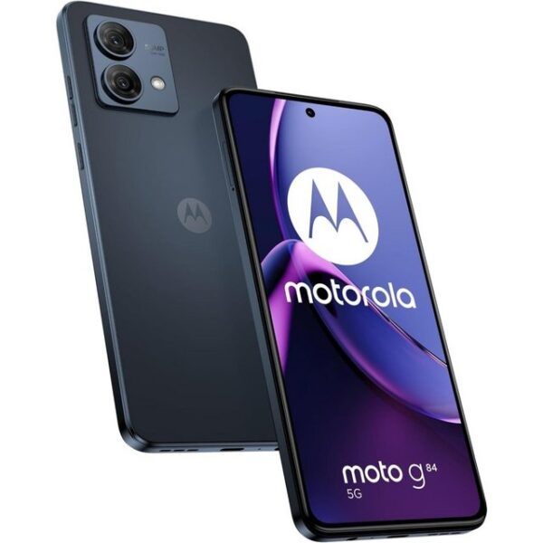 Motorola XT2347-2 Moto G84 5G 256 GB / 12 GB - Smartphone - midnight blue Smartphone (6,5 Zoll, 256 GB Speicherplatz)