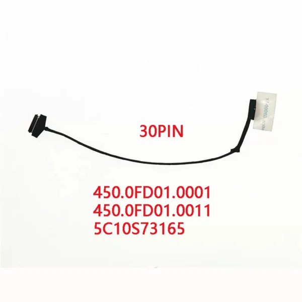 New Genuine Laptop LCD Cable for Lenovo Ideapad 730S-13IWL Yoga S730-13 S730-13IWL 450.0FD01.0001 450.0FD01.0011 5C10S73165