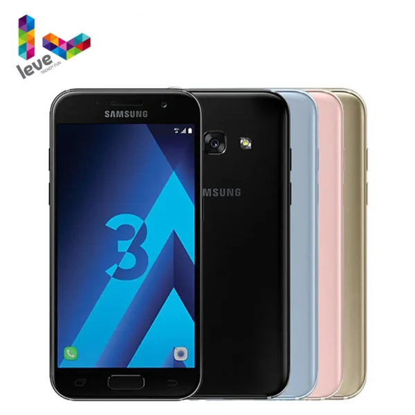 Samsung Galaxy A3(2017) A320F A320FL Unlocked Mobile Phone 4.7" 2GB RAM 16GB ROM Octa Core 13MP 4G LTE Original Smartphone