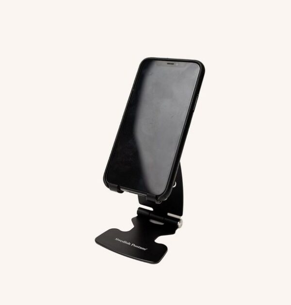 Swedish Posture ERGONOMIC MOBILE STAND - ergonomischer Smartphone-Halter Smartphone-Halterung, (zusammenklappbar)