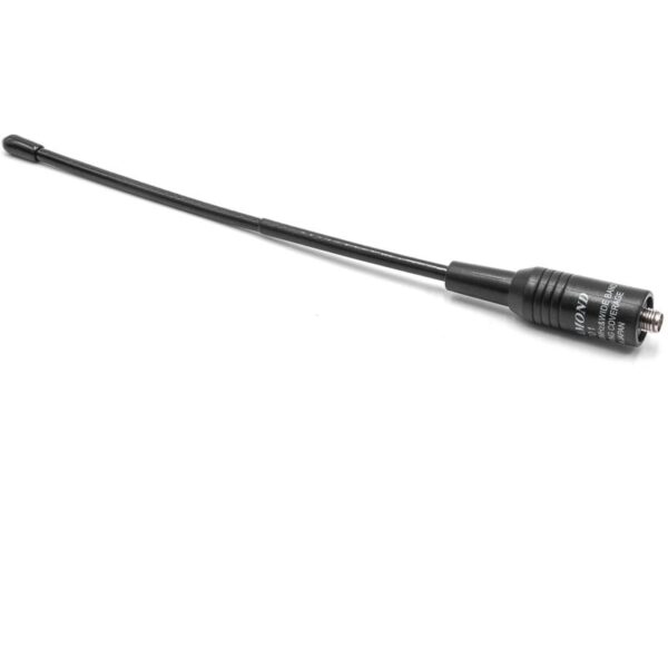 Universal Antenne für diverse Funkgeräte z.B. kompatibel mit Yaesu uvm. - 21 cm, sma Buchse, Schwarz - Vhbw