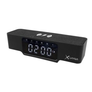 XLAYER Ladegerät XLayer Wireless Charging Alarm Clock Smartphones/Tablets Wireless Charger