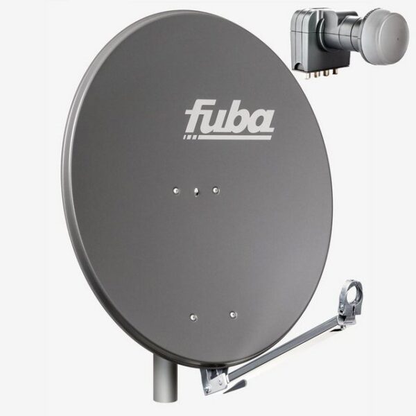 fuba DAL 804 A Sat Anlage Antenne Schüssel Quad DEK 417 4 Teilnehmer SAT-Antenne