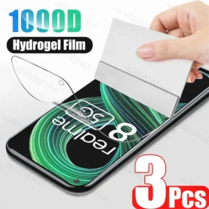 3PCS Front Hydrogel Soft Film for Realme 9 8 Pro Plus + 9i 8i 5S 5G Speed Screen Protector for Realme 9Pro+ 5g 8pro