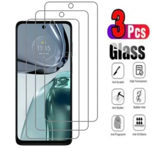 3Pcs 9H HD Protective Tempered Glass For Motorola Moto G62 5G 6.5" Moto G62 5G Phone Screen Protector Protection Cover Film