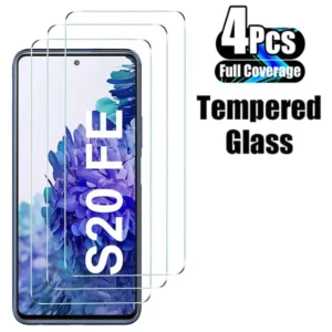 4Pcs Gehärtetem Glas für Samsung S20 FE S20FE 4G 5G Lite Screen Protector für S20 Fan Edition