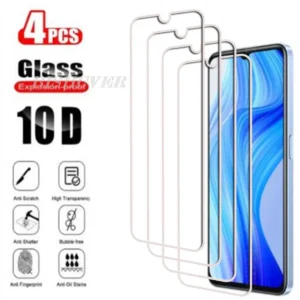 4Pcs Tempered Glass For Realme 10T 5G Realme10T 10 T 5G RMX3612 6.6" Screen Protector Phone Protective Glass Film 9H