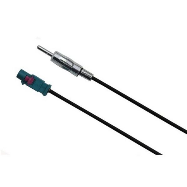 AIV Antennen-Adapter DIN auf Fakra Audio- & Video-Kabel, DIN-Stecker, DIN-Stecker, Auto-Radio DIN Antennen-Anschluss DIN-Stecker 150 Ohm auf Fakra-Buchse