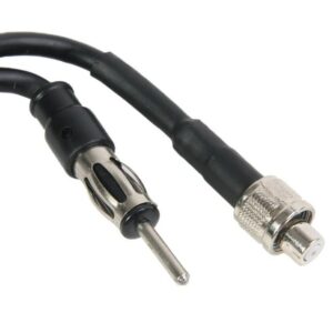 AIV Antennen-Adapter Hirschmann-Buchse auf DIN Audio- & Video-Kabel, DIN, Hirschmann, Adaptiert Hirschmann-Kupplung auf DIN-Stecker 150 Ohm