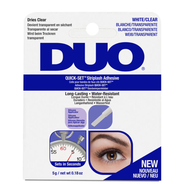 Ardell Duo Quick Set Striplash Adhesive - ใส 5g