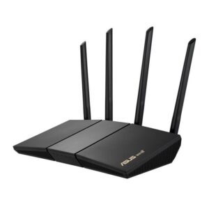 Asus RT-AX57 AX3000 AiMesh Dual Band WLAN-Router, WLAN kombinierbarer Router, Tethering als 4G/5G Router-Ersatz