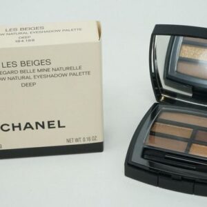 CHANEL Augenbrauen-Farbe Chanel Les Beiges Glow Natural Eyeshadow Palette Lidschatten Deep 4,5g