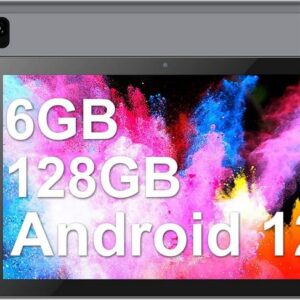 CWOWDEFU Tablet (10", 128 GB, Android 12, 2,4G/5G, Tablet android 12 tablets pc wifi tabletas tablet für kinder gps)