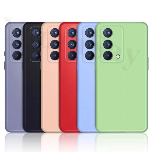 Flüssigkeit Silikon Fall Für OPPO A74 4G Original Fall Gummi Fall Für OPPO A74 5G Abdeckung Für OPPO