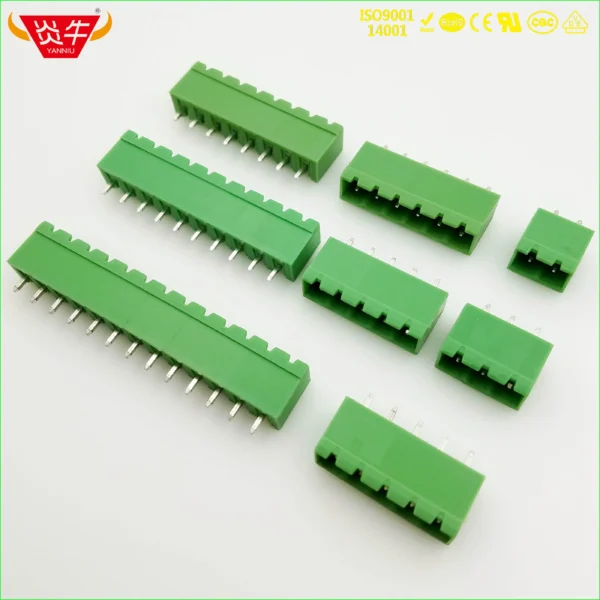 KF2EDGVC 5 0 2P ~ 12P PCB STECKER PLUG-IN TEMINAL BLOCK 2EDGVC 5 0mm 2PIN ~ 12PIN MSTBVA 2 5G