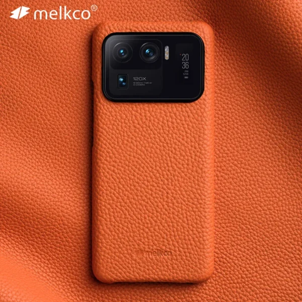 Melkco Premium Echtes Leder Fall für Xiaomi Mi 11 Ultra 10 Pro 5G Luxus Mode-Business Rinds Telefon