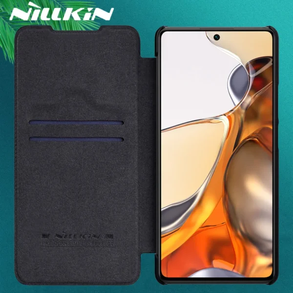 Nillkin für Xiaomi Mi 11T Pro 11 Lite 11i 5G Fall Flip Leder Abdeckung auf POCO X3 NFC f3