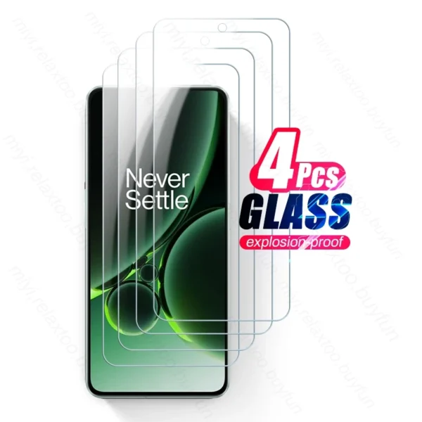 One Plus Nord3 5G Glass 4PCS 9H Tempered Glass Screen Protector Cover For OnePlus Nord 3 5G 2023 CPH2491 6.74" Protective Films