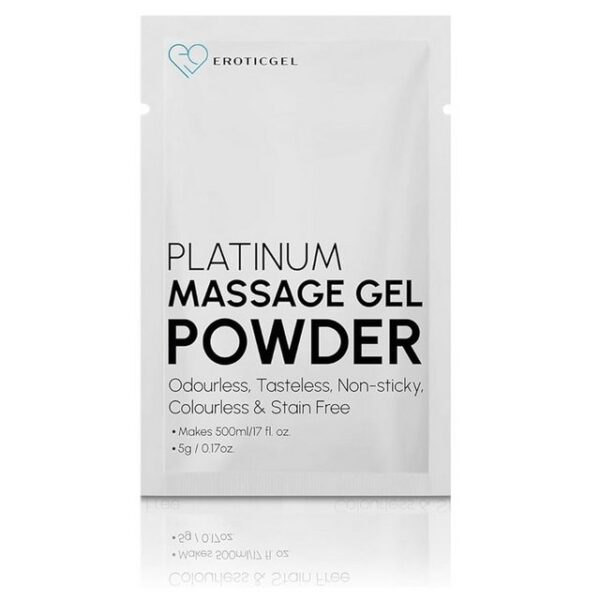 Sarcia.eu Gleit- und Massagegel Platinum Massage Gel Pulver 5g x5