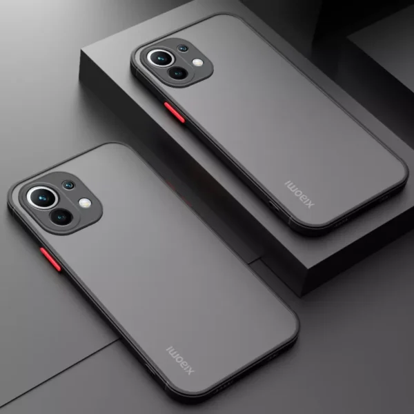 Stoßfest Matte Telefon Fall Für Xiaomi Mi 11 Lite 9S 9T 10S Poco X3 F3 Redmi Hinweis 10 5g 9 8 7 10T