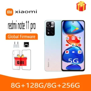 Xiaomi Redmi Note 11 Pro 5G 8G 256G Global version Cellphone Smartphone 108MP Camera MediaTek Dimensity 920 5G,5160 mAh