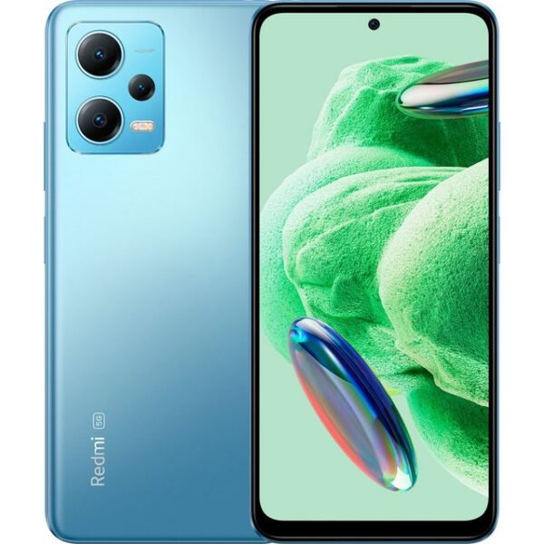 Xiaomi Xiaomi Redmi Note 12 5G 128GB, Handy, (Ice Blue, Smartphone (48 MP MP Kamera)