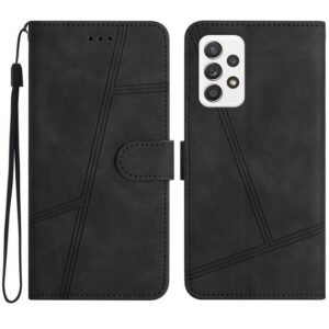 CLM-Tech Handytasche Hülle für Samsung Galaxy A23 5G Tasche aus Kunstleder Etui (1x Samsung Galaxy A23 5G Wallet Case Cover Handyhülle), Kartenfächer, Standfunktion, Magnetverschluss