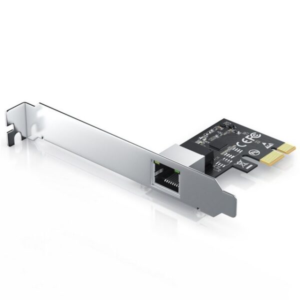 CSL PCI-Express zu Ethernet Adapter für Windows und Linu Netzwerk-Adapter, 2,5G Base-T PCIe-Netzwerkkarte, 2500 / 1000 / 100 Mbit /s